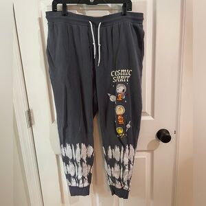 Peanuts cosmic spirit sweatpant joggers.